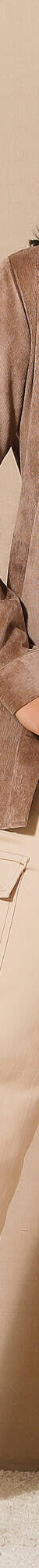 Liquette ceinturée en velours  (taupe) Liquette ceinturée en velours  (taupe)